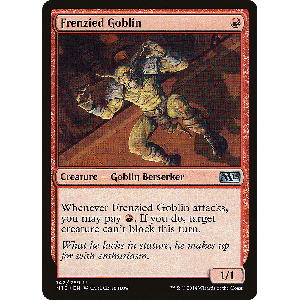Frenzied Goblin (M15-142) - Magic 2015