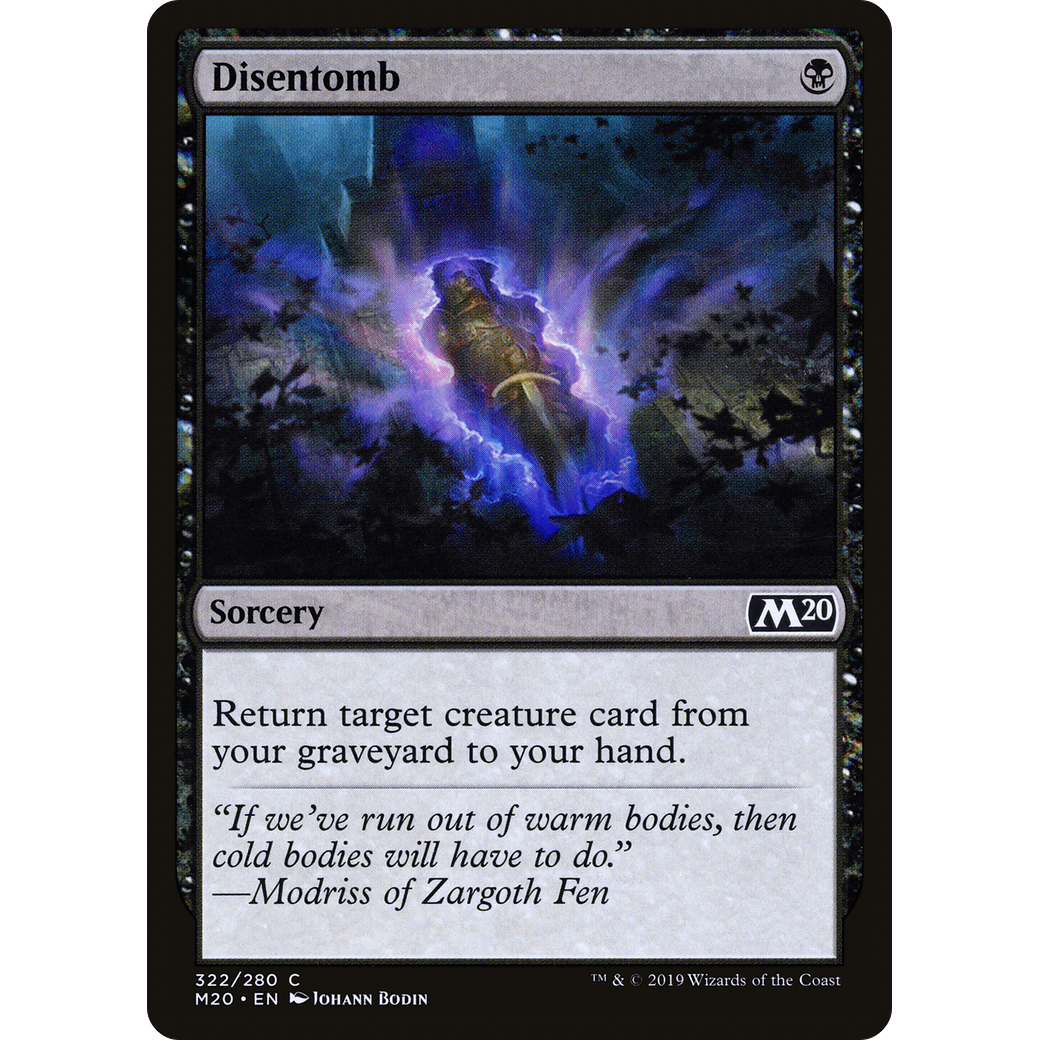 Disentomb (M20-322) - Core Set 2020
