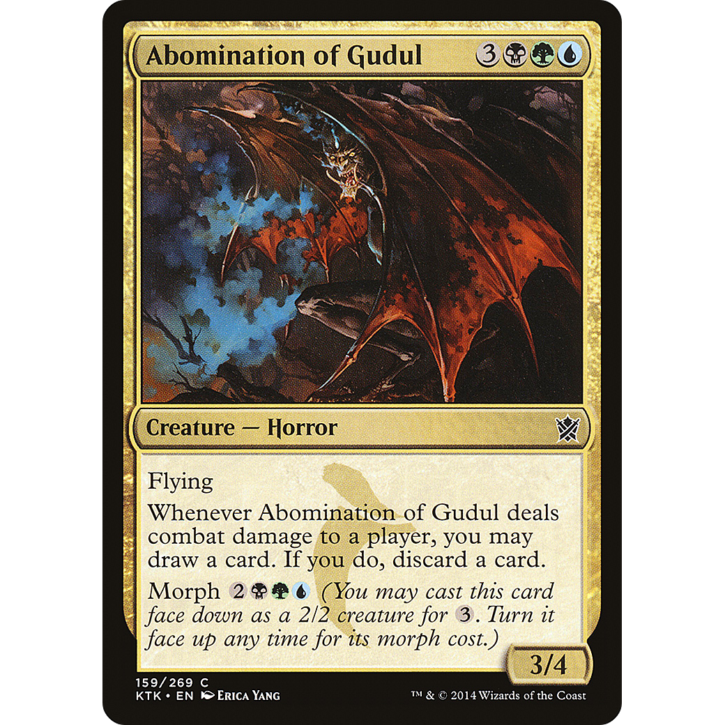 Abomination of Gudul (KTK-159) - Khans of Tarkir Foil