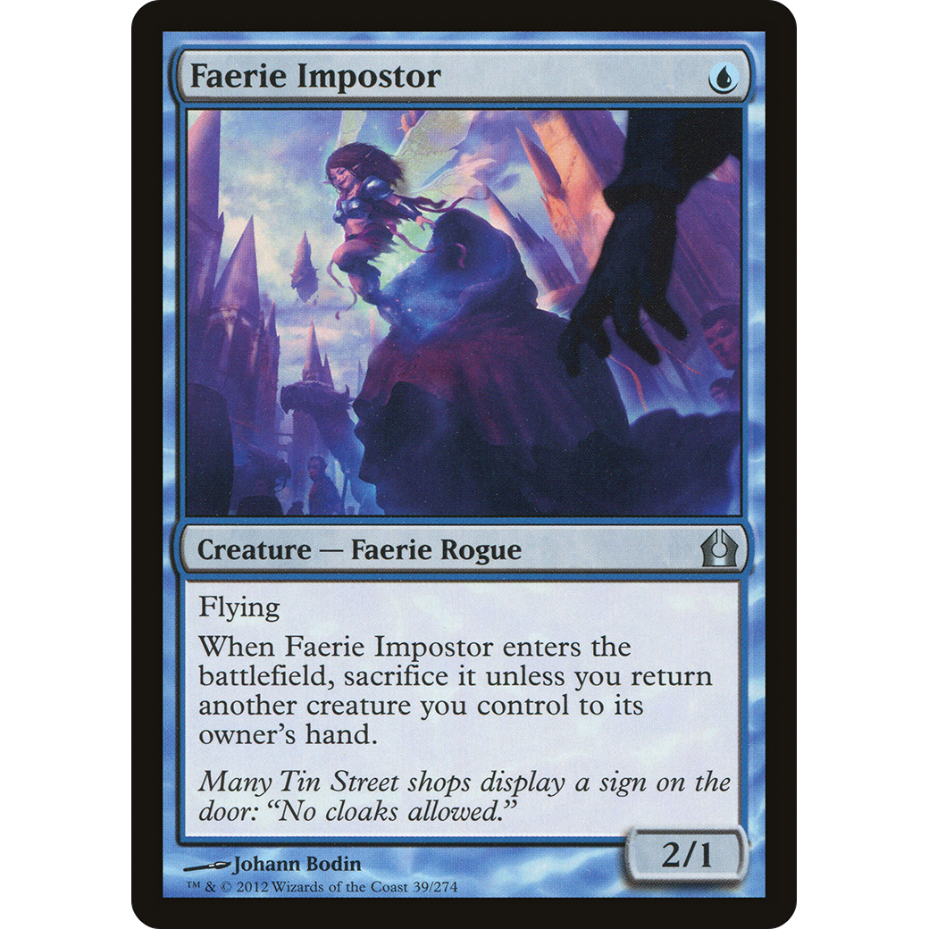 Faerie Impostor (RTR-039) - Return to Ravnica Foil