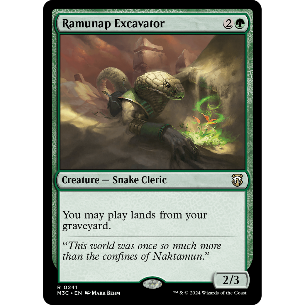 Ramunap Excavator (M3C-241) - Modern Horizons 3 Commander Foil