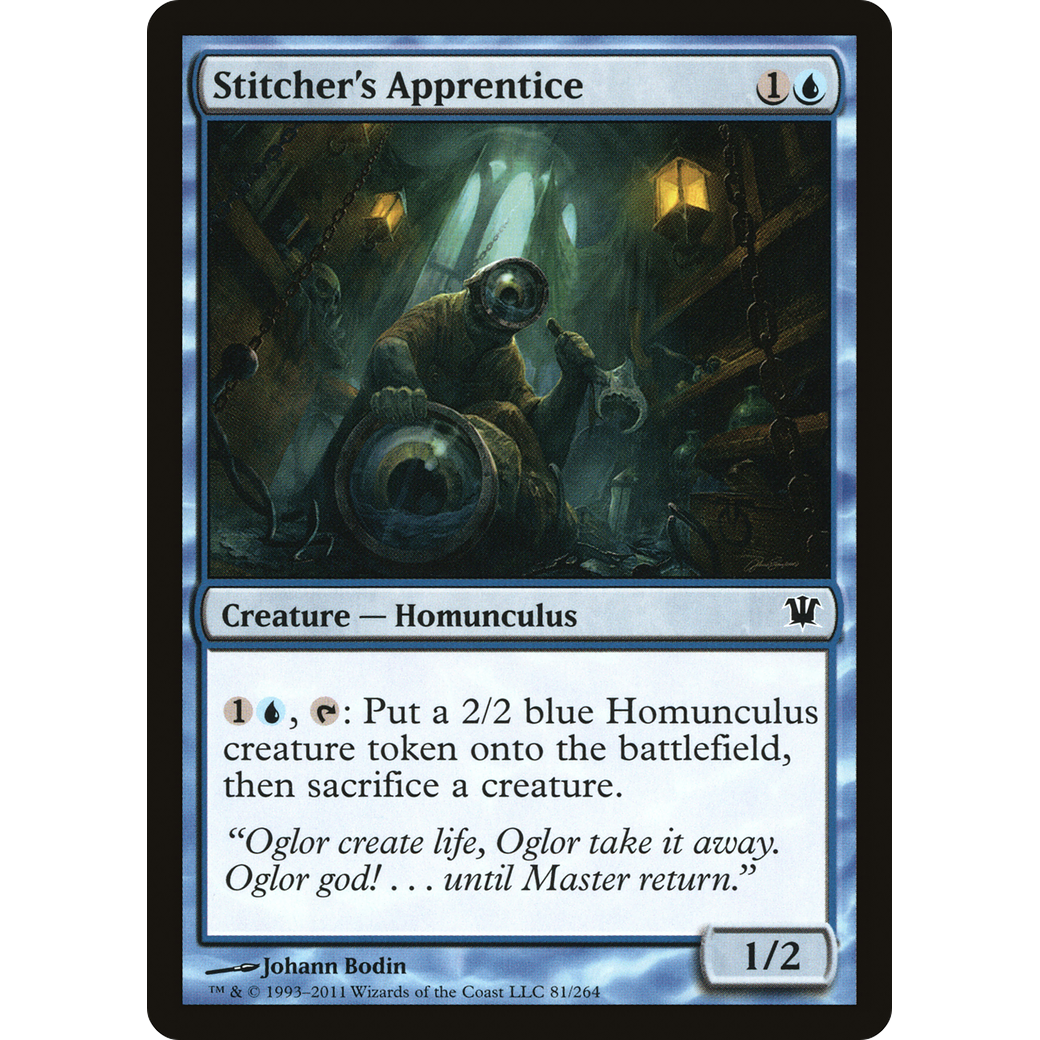 Stitcher's Apprentice (ISD-081) - Innistrad Foil
