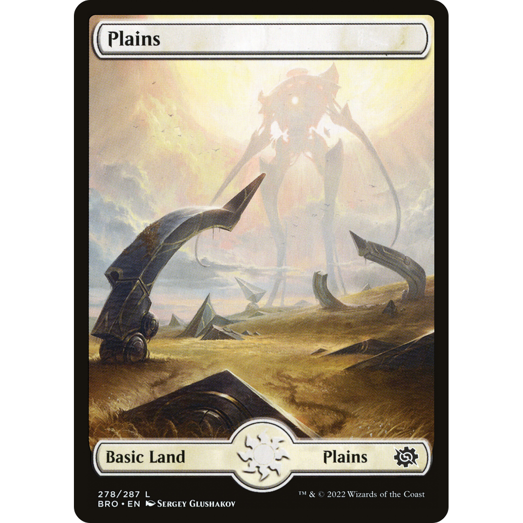 Plains (278) - Full Art (BRO-278) - The Brothers' War