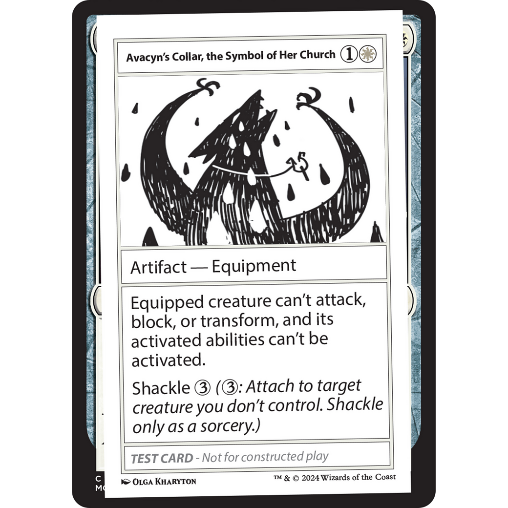 Avacyn's Collar, the Symbol of Her Church (MB2PC-) - Mystery Booster 2