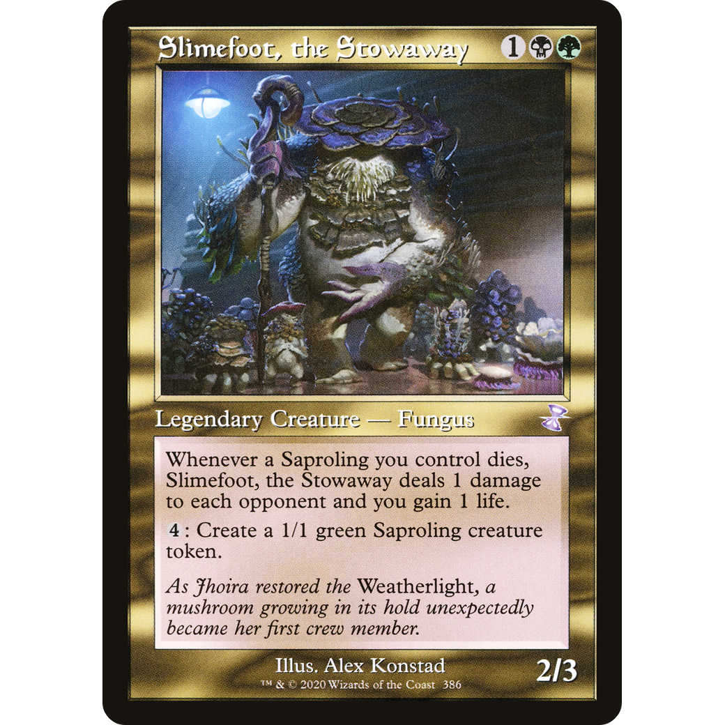 Slimefoot, the Stowaway (TSR-386) - Time Spiral Remastered Foil