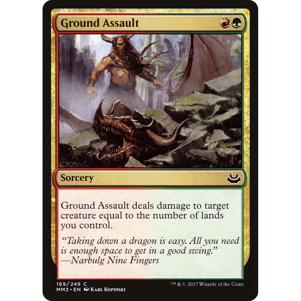 Ground Assault (MM3-169) - Modern Masters 2017