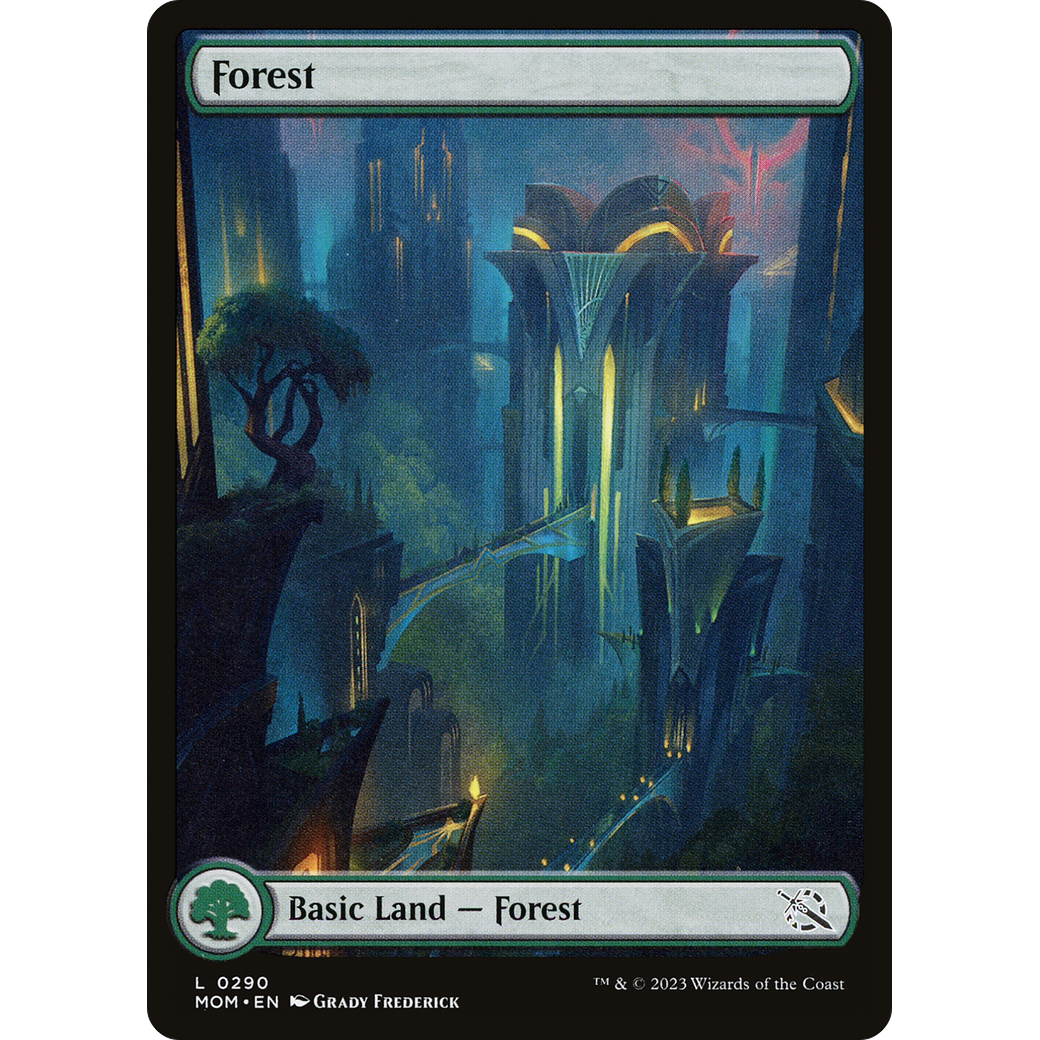 Forest (MOM-290) - March of the Machine Foil