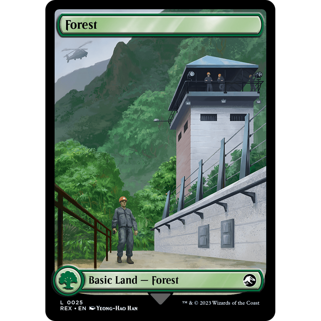 Forest (REX-025) - Jurassic World Collection Foil