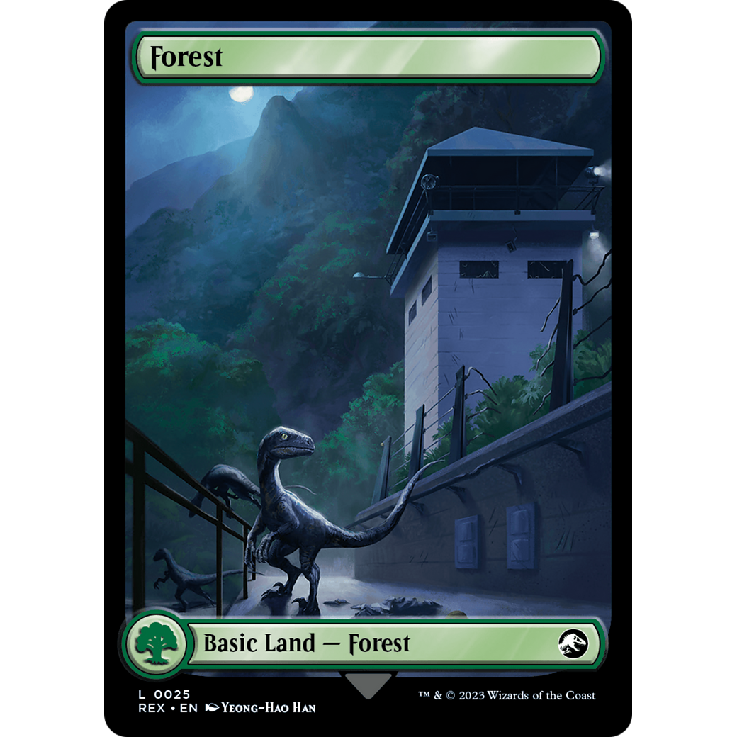 Forest (REX-025) - Jurassic World Collection Foil