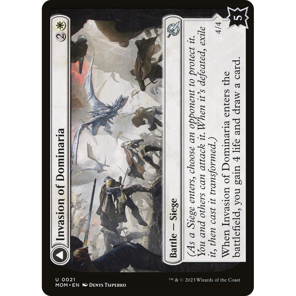 Invasion of Dominaria // Serra Faithkeeper (MOM-021) - March of the Machine Foil