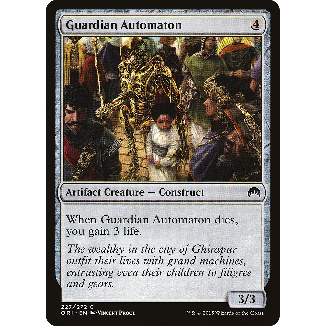Guardian Automaton (ORI-227) - Magic Origins Foil