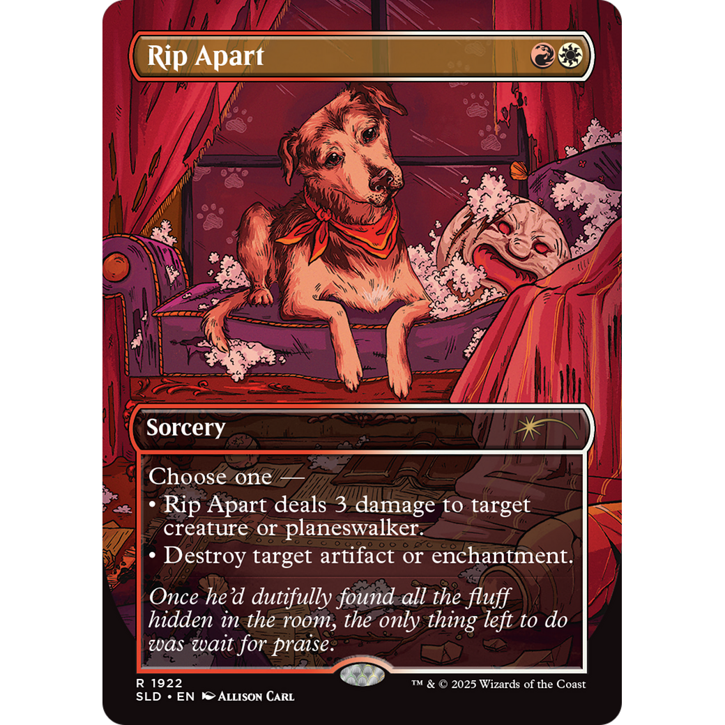 Rip Apart (1922) (SLD-1922) - Secret Lair Drop (Borderless)