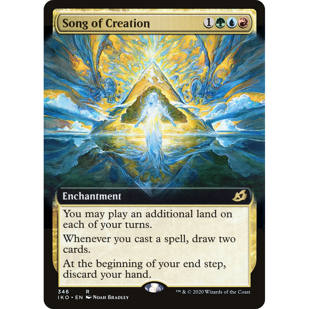 Song of Creation (Extended Art) (IKO-346) - Ikoria: Lair of Behemoths: (Extended Art) Foil