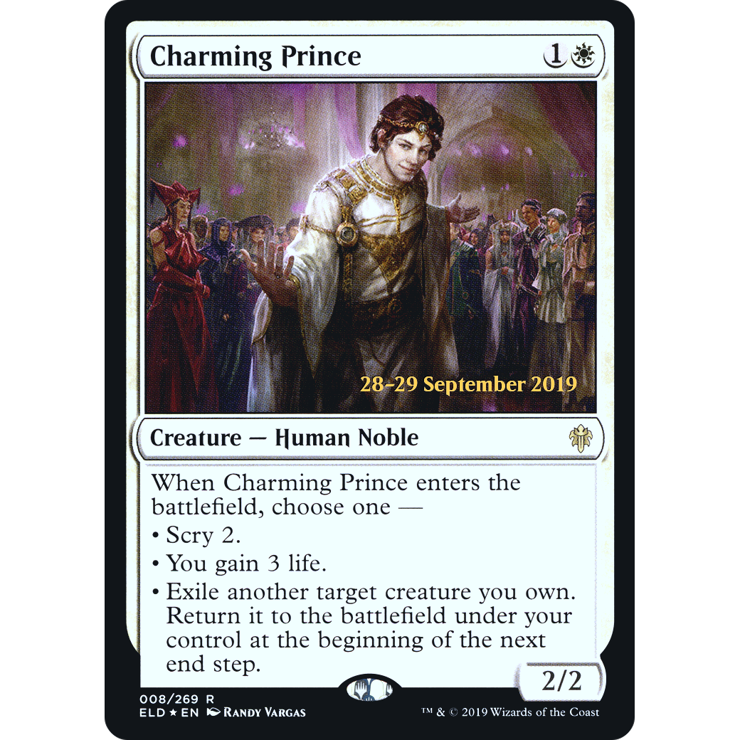 Charming Prince (PRE-008) - Throne of Eldraine Promos Foil