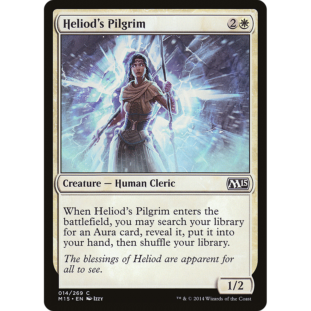 Heliod's Pilgrim (M15-014) - Magic 2015 Foil