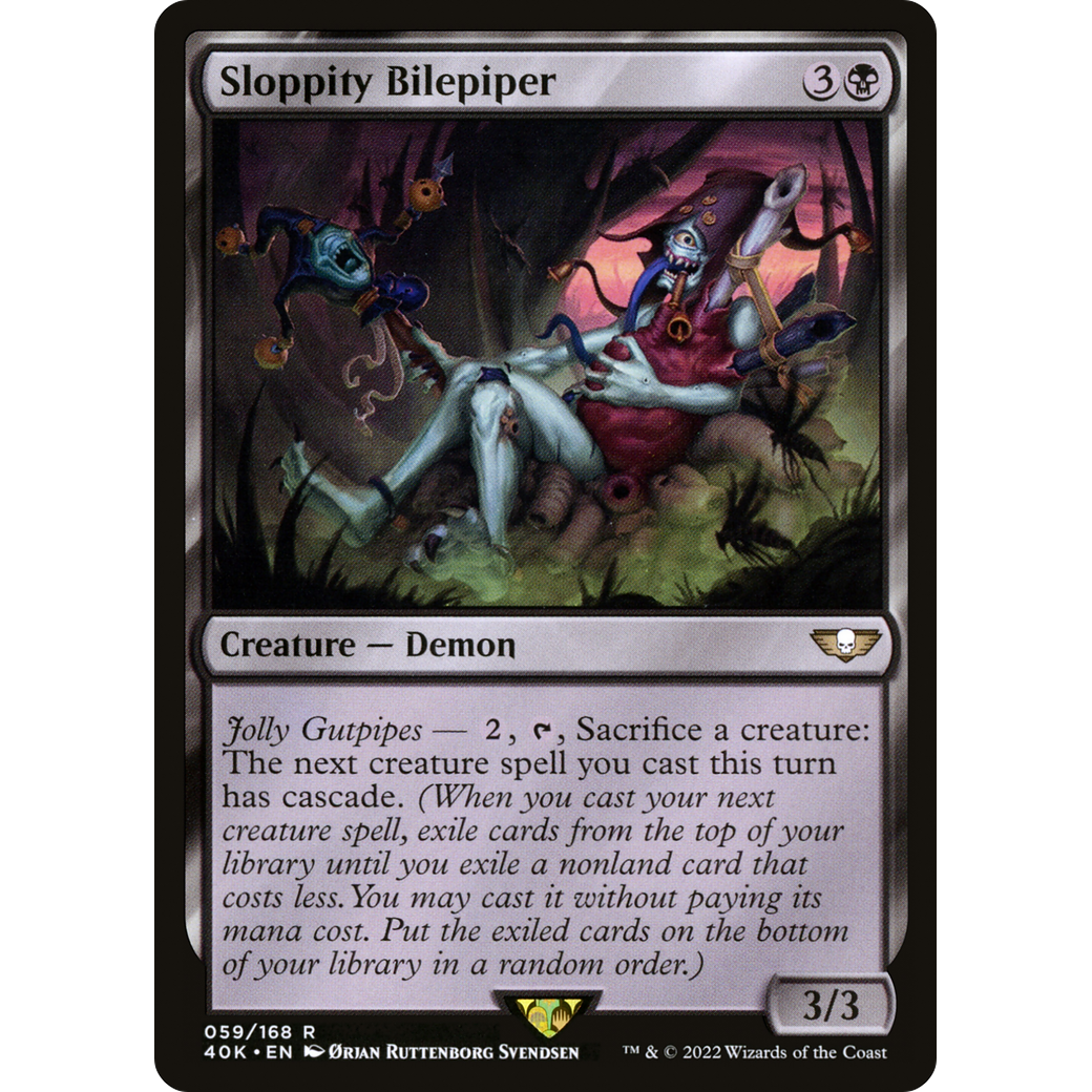 Sloppity Bilepiper (40K-059) - Warhammer 40,000 Commander