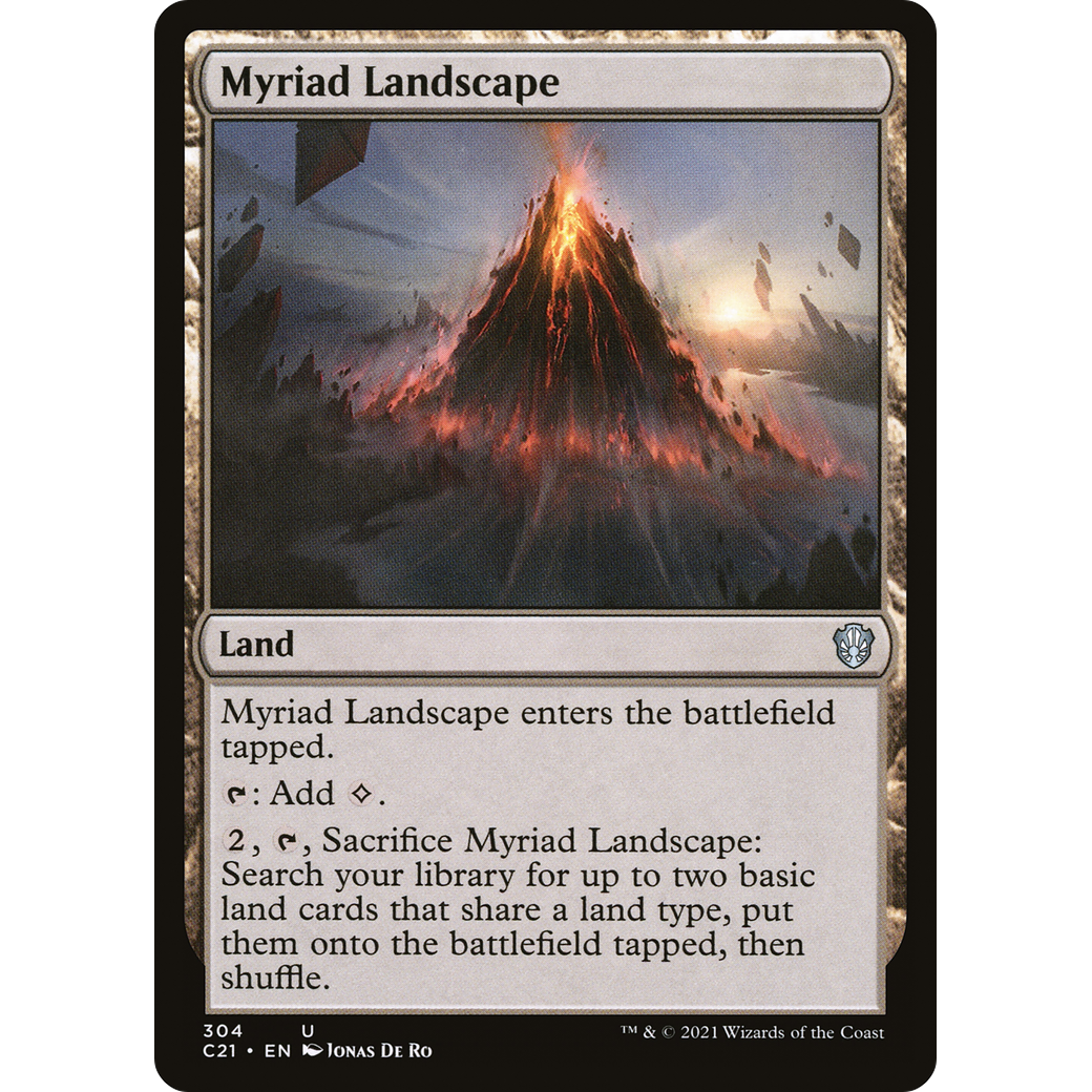 Myriad Landscape (C21-304) - Commander 2021