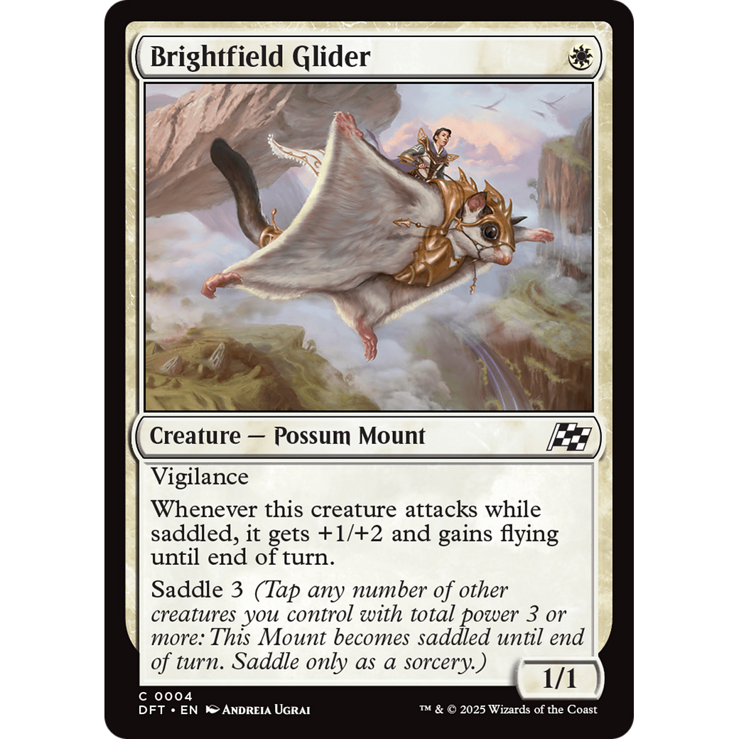 Brightfield Glider (DFT-004) - Aetherdrift Foil