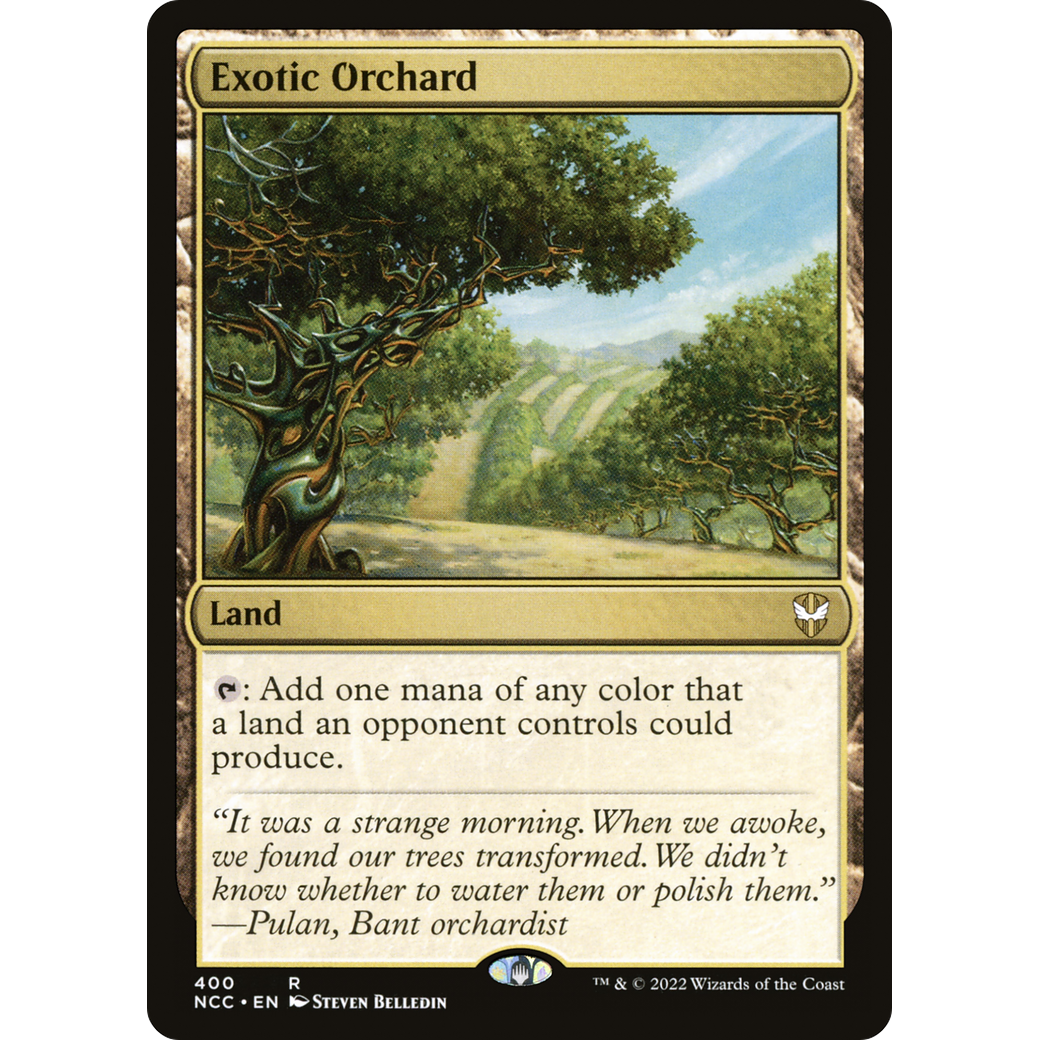 Exotic Orchard (NCC-400) - New Capenna Commander