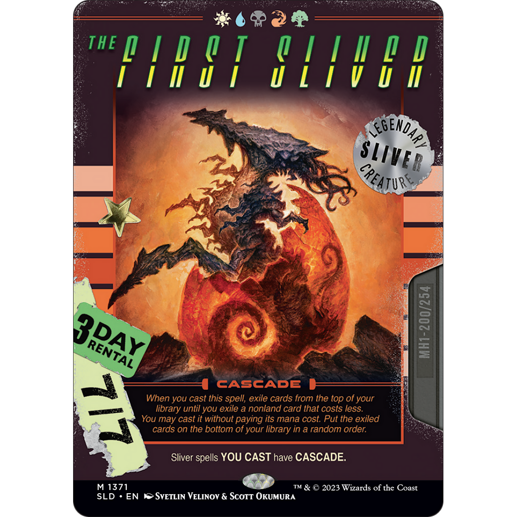 The First Sliver (SLD-1371) - Secret Lair Drop (Borderless) Foil