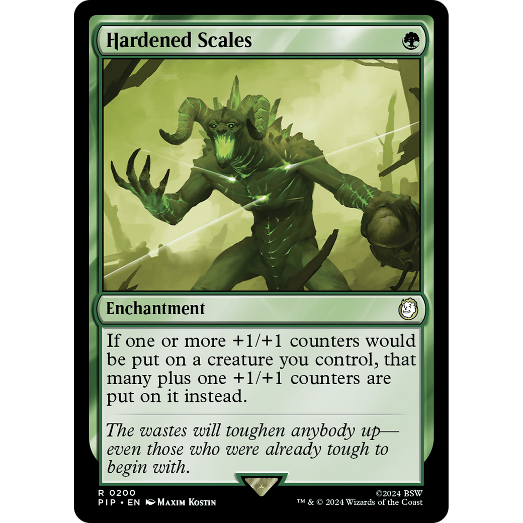 Hardened Scales (PIP-200) - Fallout Foil