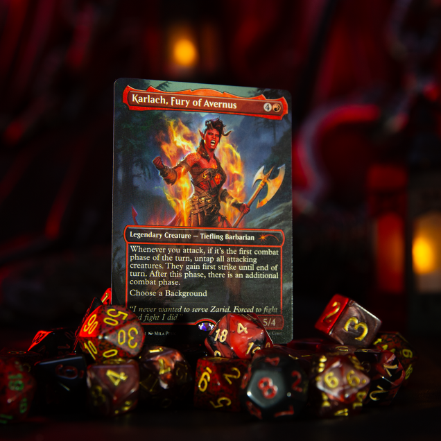 Magic the Gathering: Secret Lair x Dungeons & Dragons®: Karlach's Rage