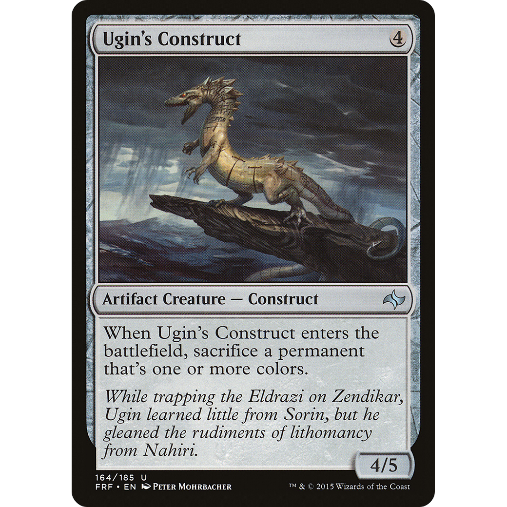 Ugin's Construct (FRF-164) - Fate Reforged Foil