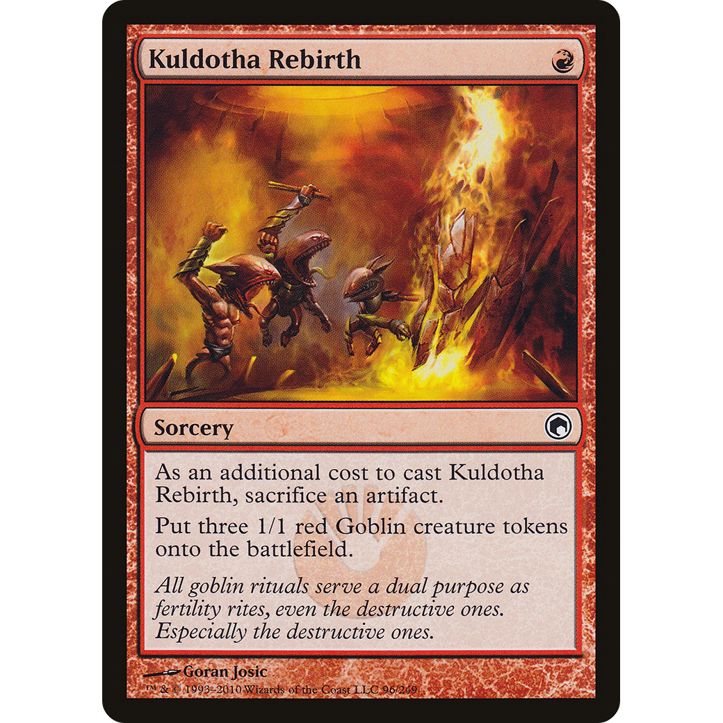 Kuldotha Rebirth (SOM-096) - Scars of Mirrodin Foil