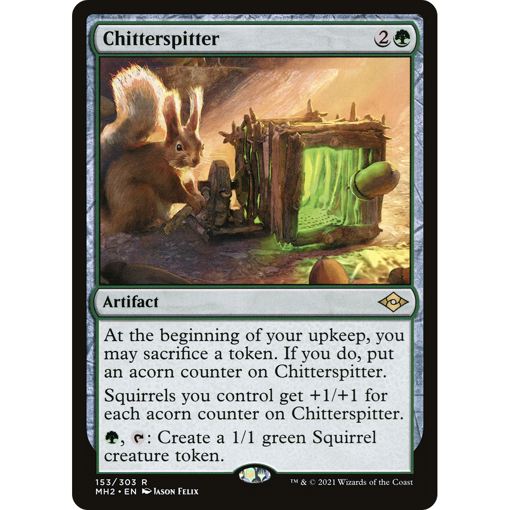Chitterspitter (MH2-153) - Modern Horizons 2 Foil