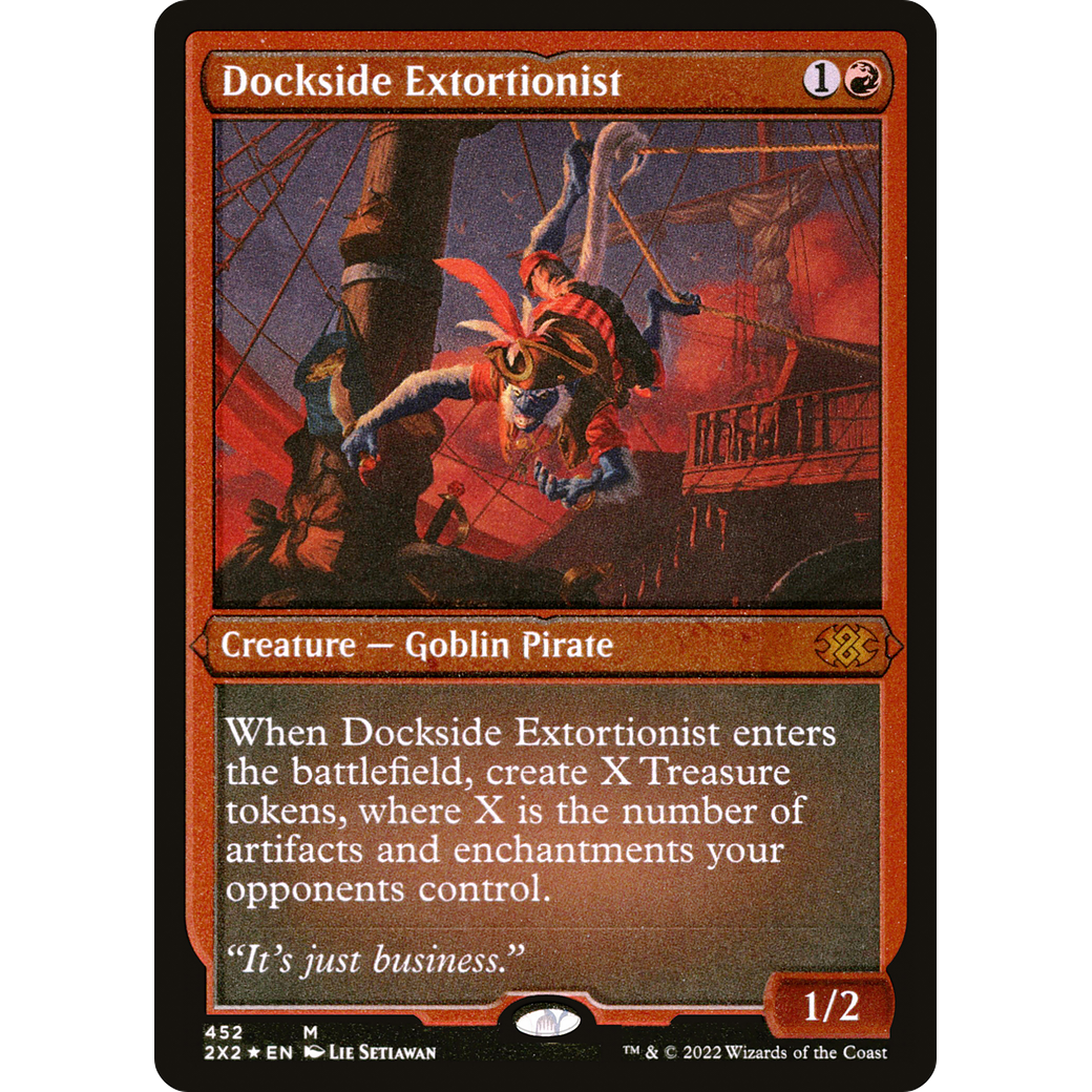 Dockside Extortionist (Foil Etched) (2X2-452) - Double Masters 2022 Foil