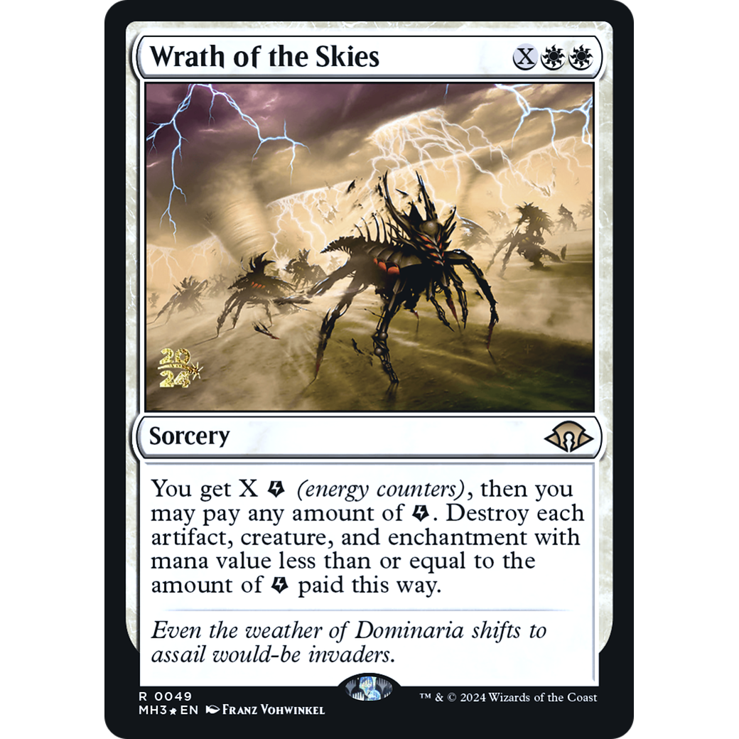 Wrath of the Skies (PRE-49S) - Modern Horizons 3 Promos Foil