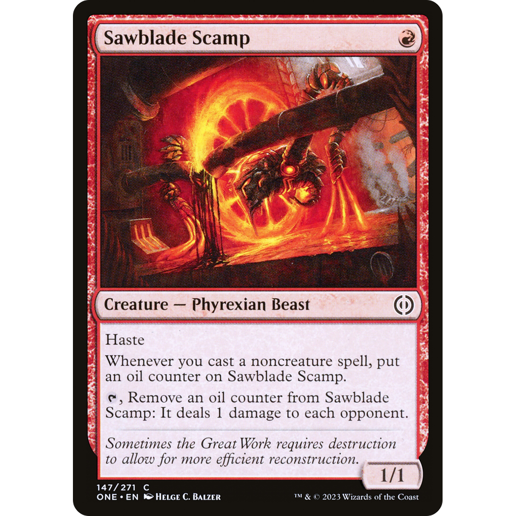 Sawblade Scamp (ONE-147) - Phyrexia: All Will Be One