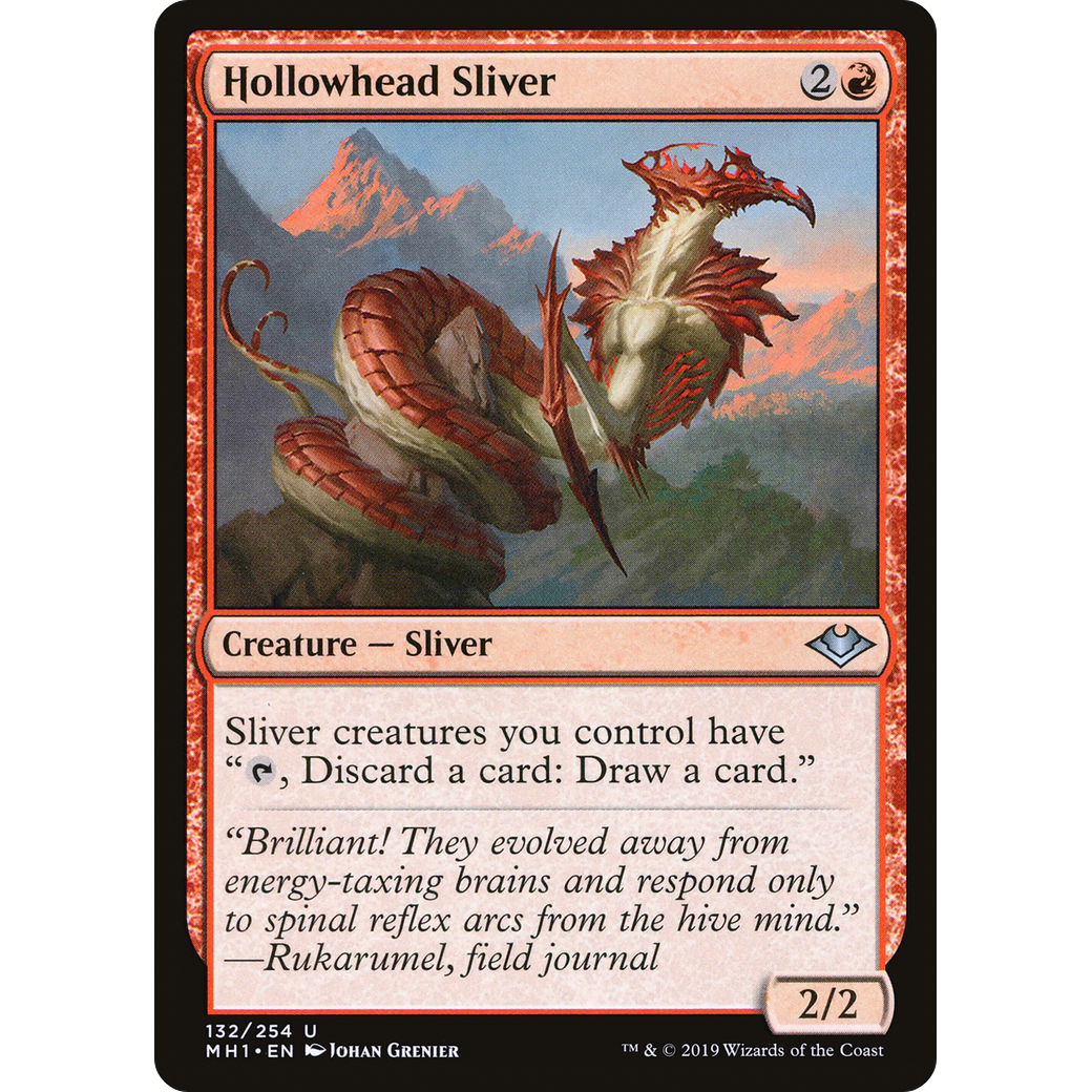 Hollowhead Sliver (MH1-132) - Modern Horizons Foil