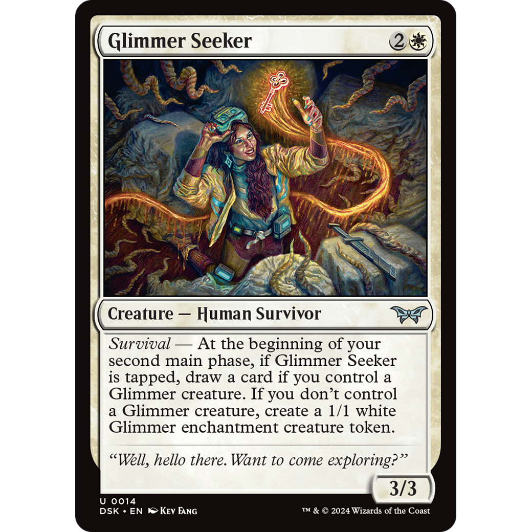 Glimmer Seeker (DSK-014) - Duskmourn: House of Horror Foil