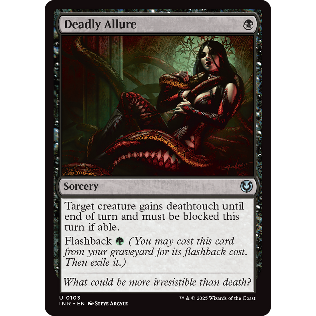 Deadly Allure (INR-103) - Innistrad Remastered Foil
