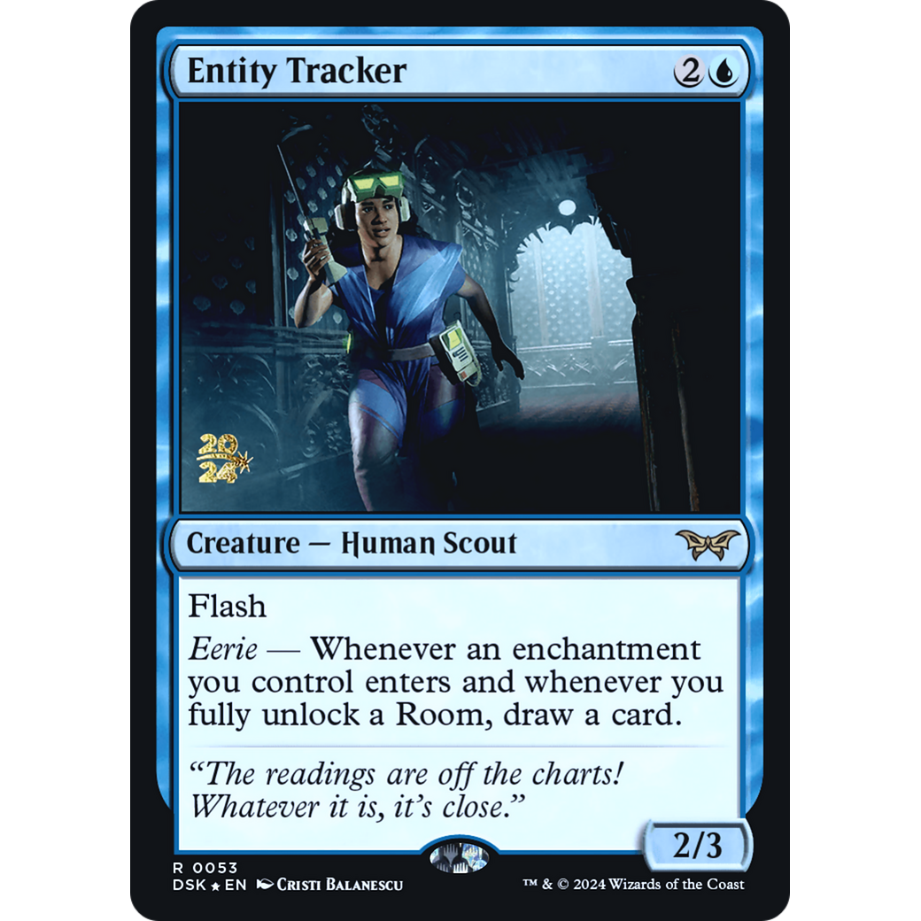 Entity Tracker (PRE-53S) - Duskmourn: House of Horror Promos Foil