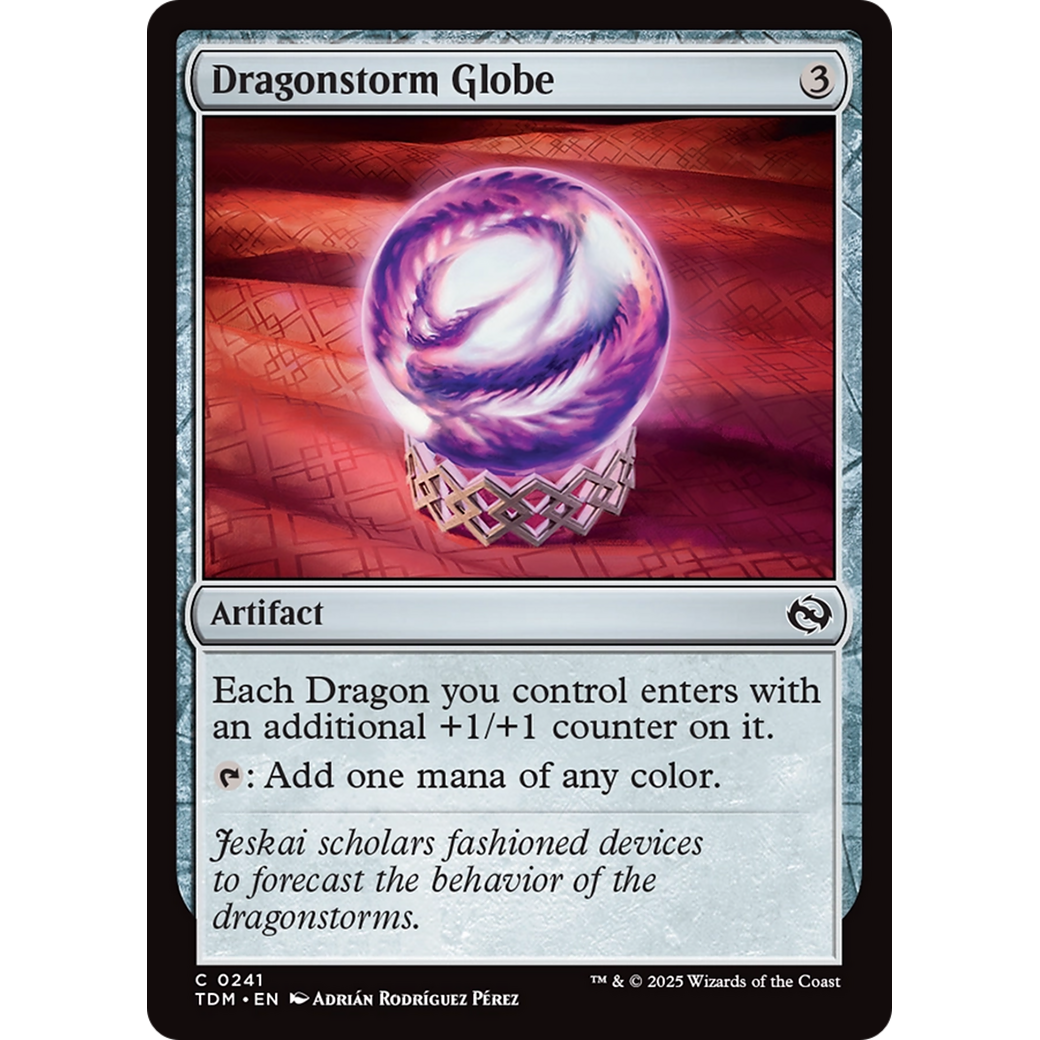 Dragonstorm Globe (TDM-241) - Tarkir: Dragonstorm Foil
