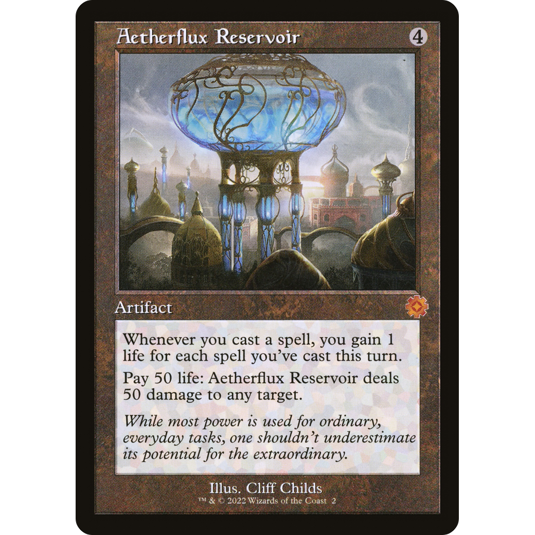 Aetherflux Reservoir (BRR-002) - The Brothers' War Retro Artifacts Foil