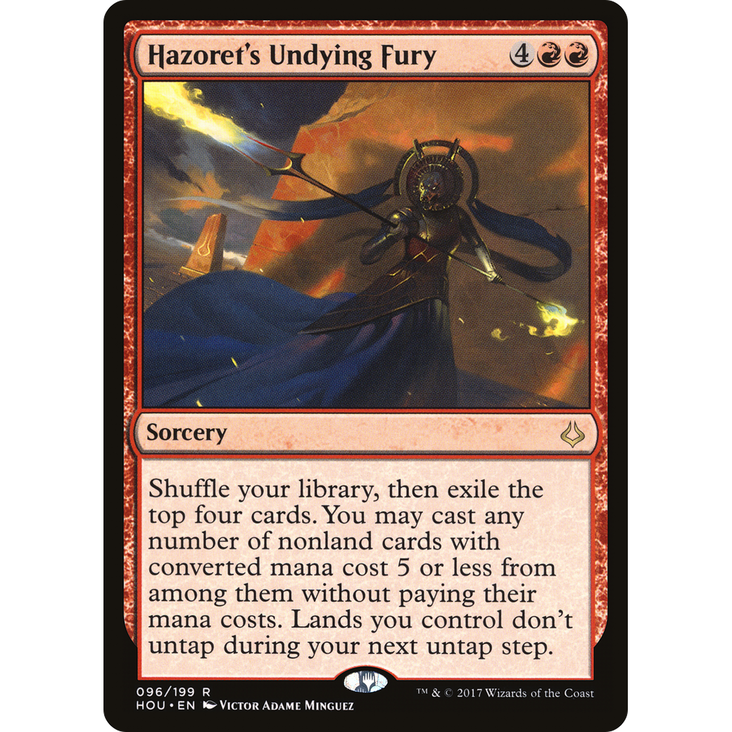 Hazoret's Undying Fury (HOU-096) - Hour of Devastation