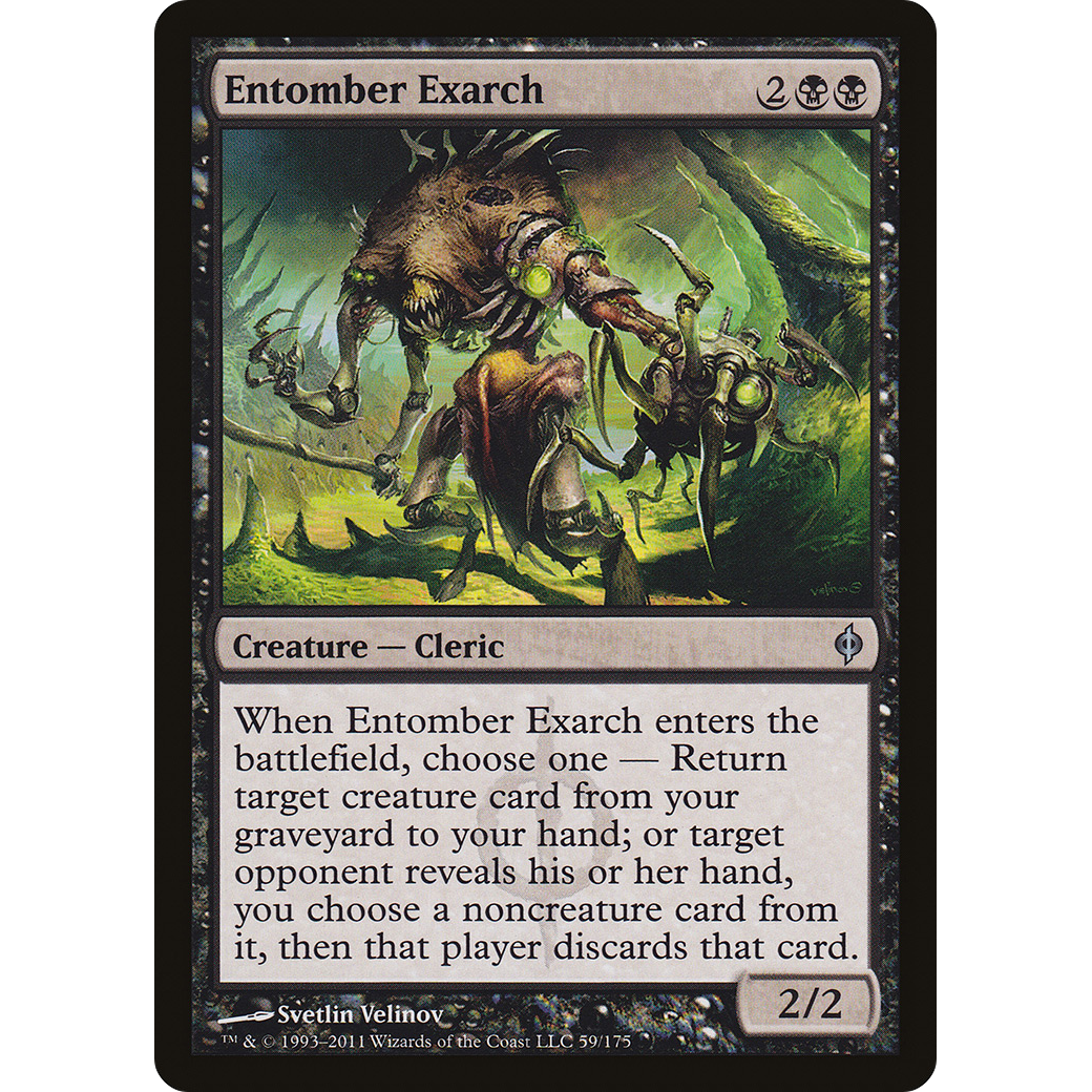 Entomber Exarch (NPH-059) - New Phyrexia Foil