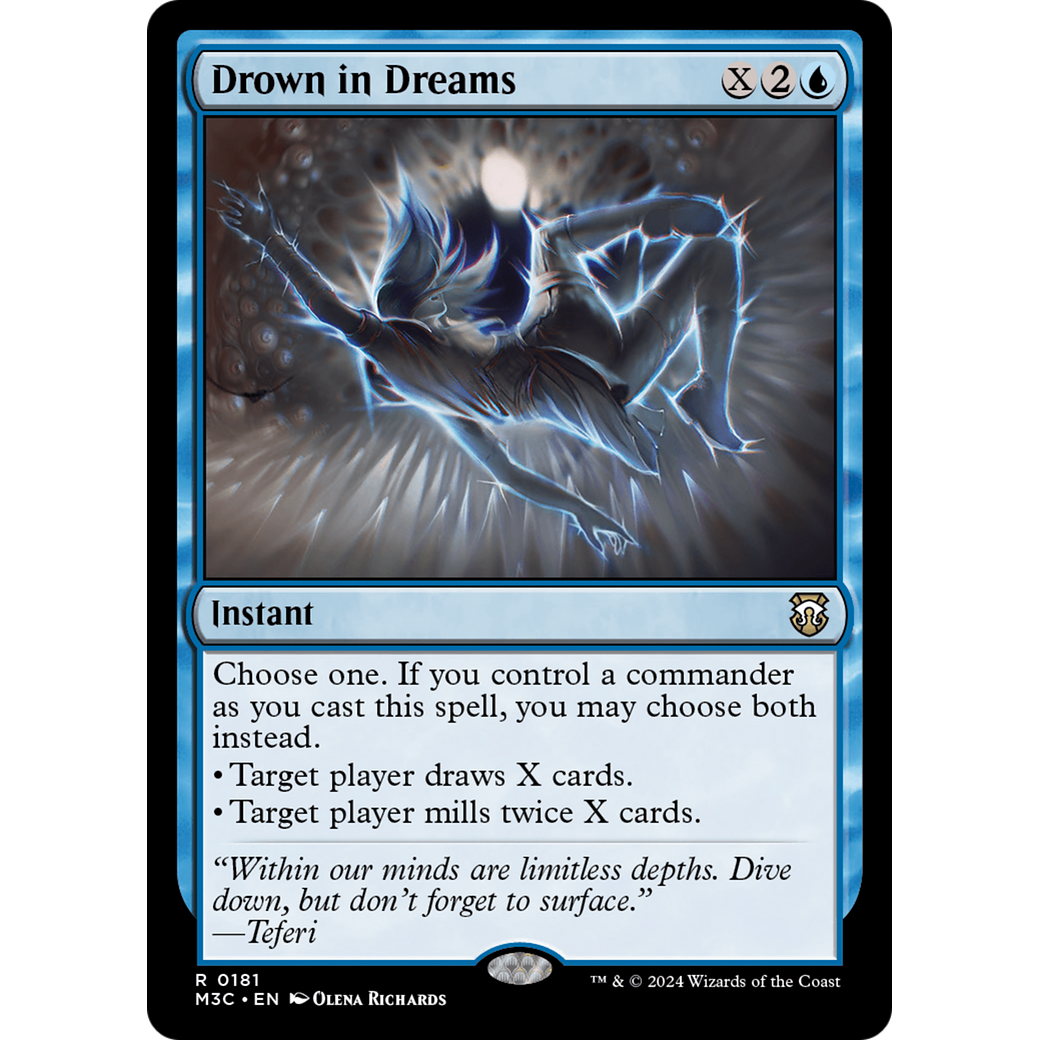 Drown in Dreams (M3C-181) - Modern Horizons 3 Commander Foil