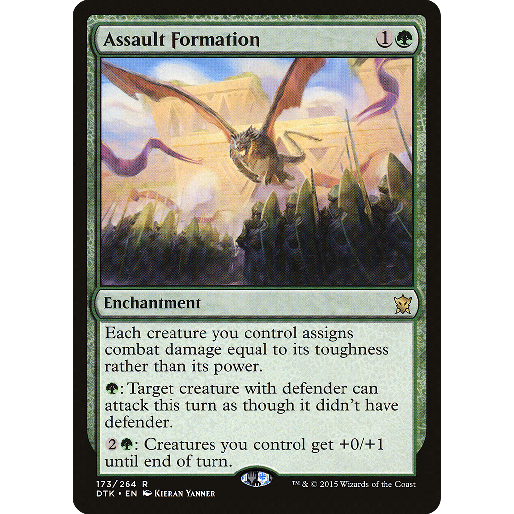 Assault Formation (DTK-173) - Dragons of Tarkir Foil