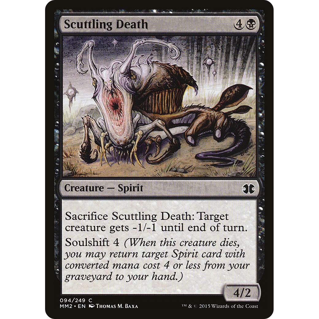 Scuttling Death (MM2-094) - Modern Masters 2015 Foil