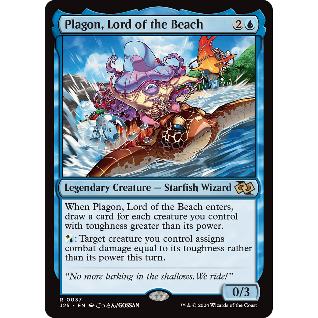 Plagon, Lord of the Beach (J25-037) - Foundations Jumpstart