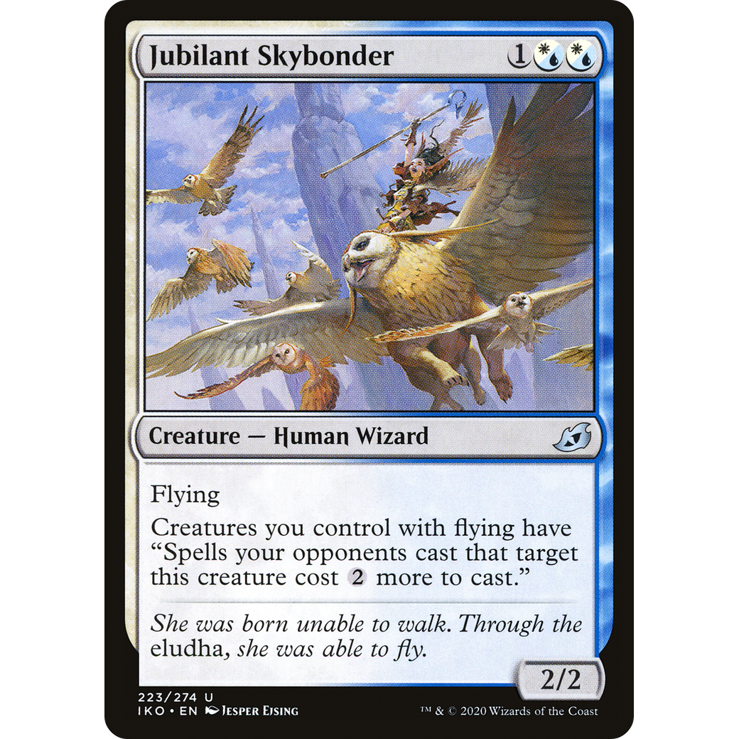 Jubilant Skybonder (IKO-223) - Ikoria: Lair of Behemoths Foil