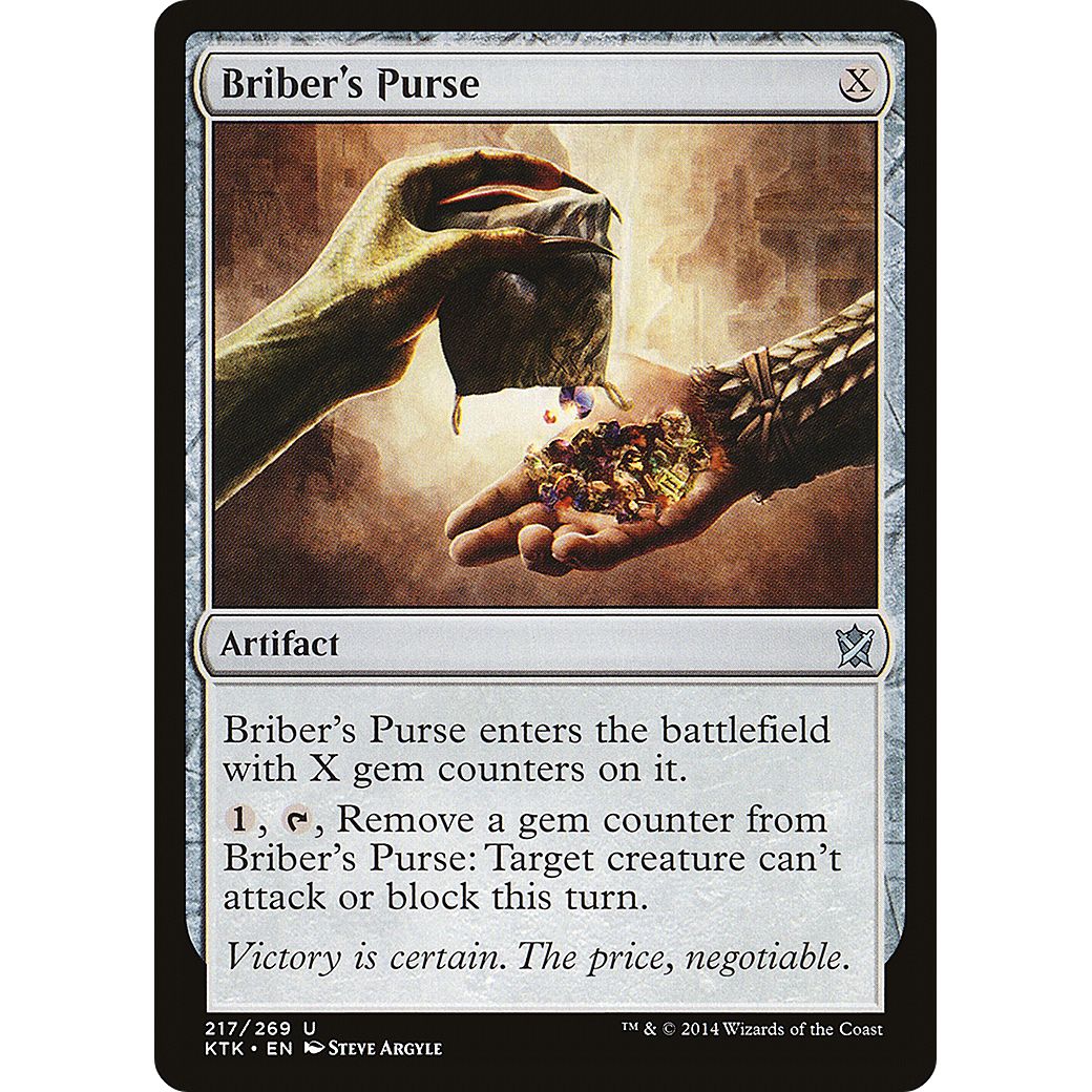 Briber's Purse (KTK-217) - Khans of Tarkir Foil