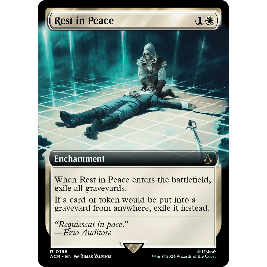 Rest in Peace (Extended Art) (ACR-156) - Assassin's Creed: (Extended Art) Foil