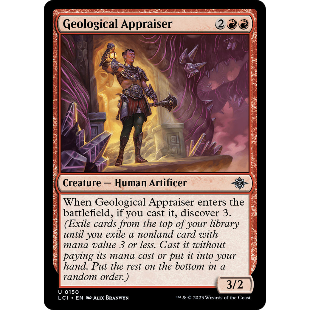 Geological Appraiser (LCI-150) - The Lost Caverns of Ixalan Foil