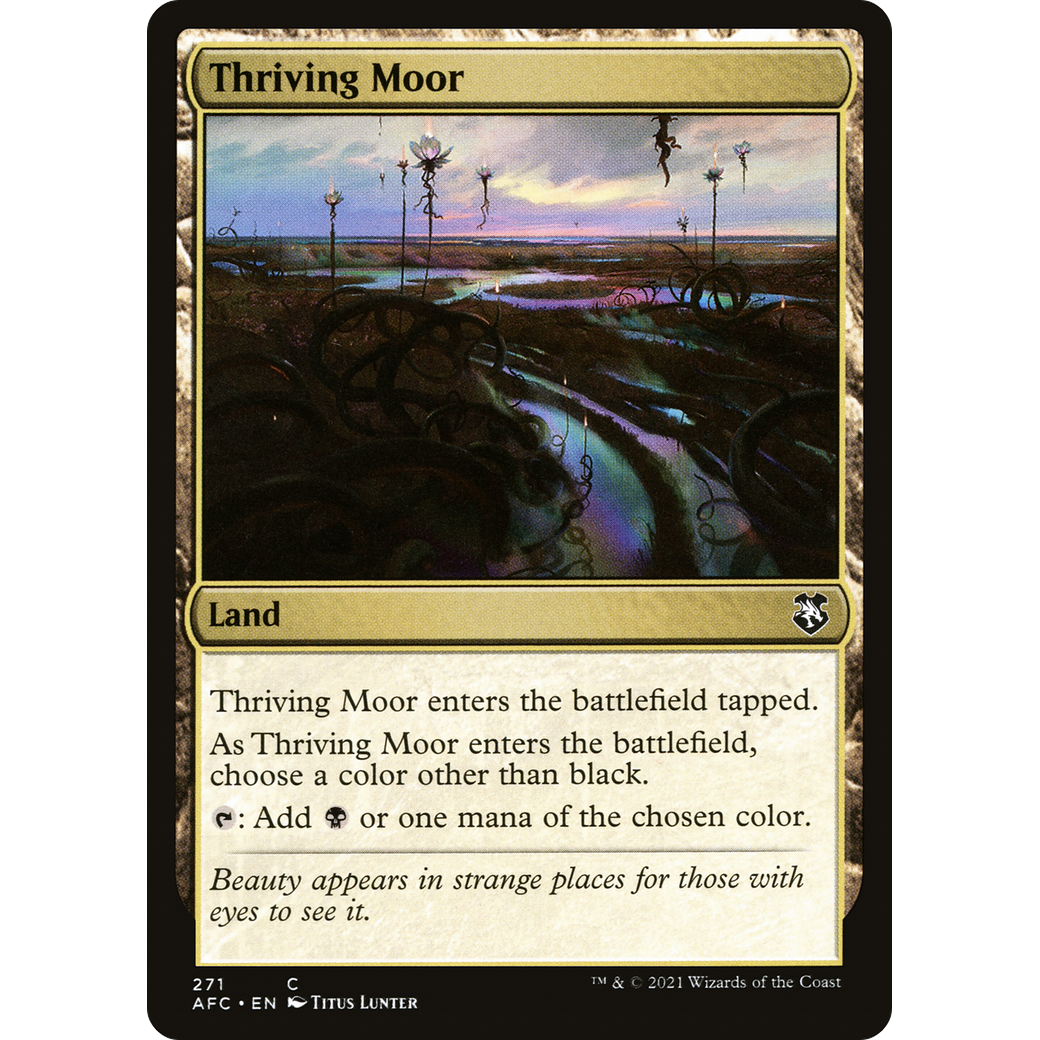 Thriving Moor (AFC-271) - Forgotten Realms Commander
