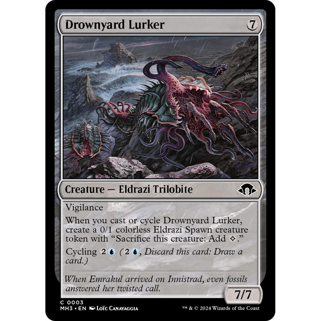 Drownyard Lurker (MH3-003) - Modern Horizons 3 Foil